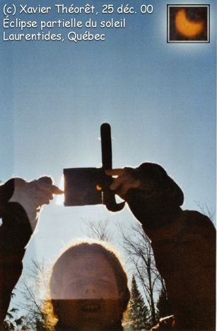 Contre-jour avec filtre solaire